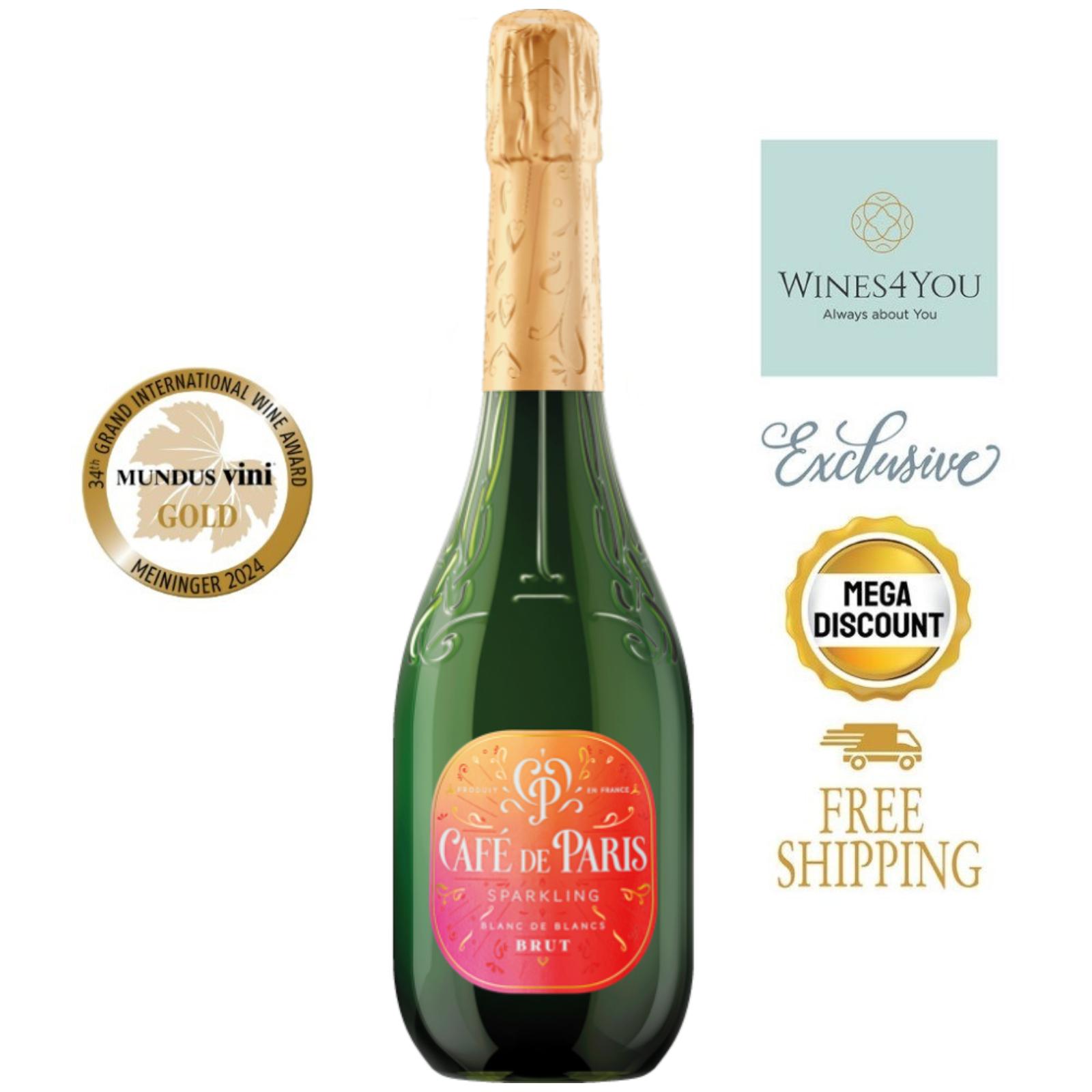Cafe de Paris Brut France Sparkling Wine(shop:laz:w4y)