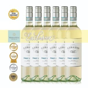 Lunardi Pinot Grigio IGT Italy White Wine 6btls Ctn Promo!
