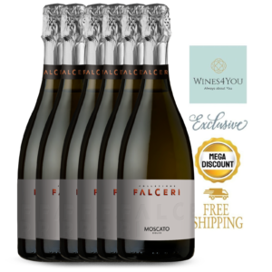 Riondo Collezione Falceri Moscato Italy Sparkling Wine 6btls?Ctn?Promo!