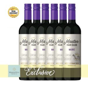 The Grill Master Fan Club Malbec Argentina Red Wine 12btls Ctn Promo!