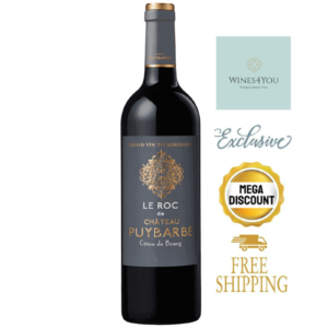 Le Roc de Chateau Puybarbe Magnum Bordeaux France Red Wine (1500 ml)