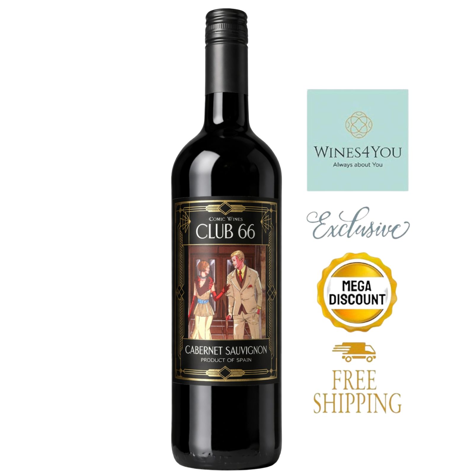 Club 66 Cabernet Sauvignon Spain Red Wine